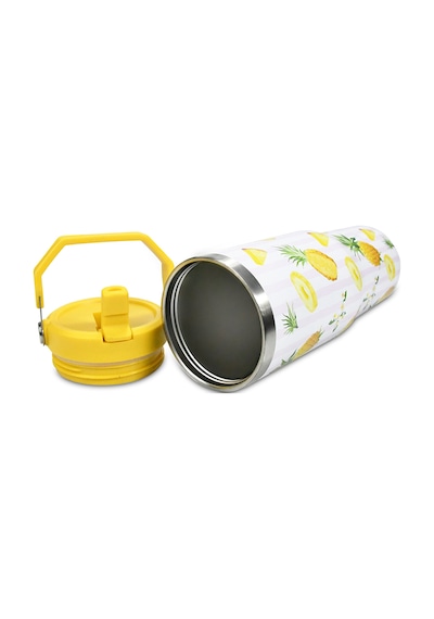Karaca Strio Ananas Çelik Sızdırmaz Termos 900 Ml Sarı