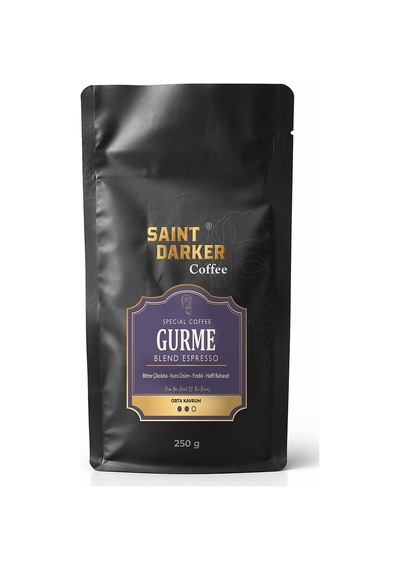 Saint Darker Gurme Espresso Çekirdek Kahve 250 G