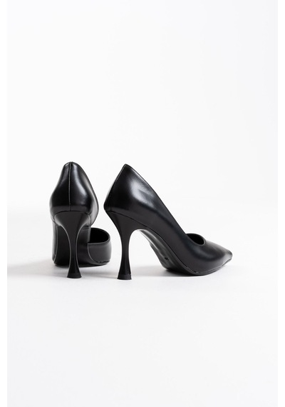 Roof Atelier Angela Kadın Siyah Stiletto İnce Topuklu Ayakkabı Siyah