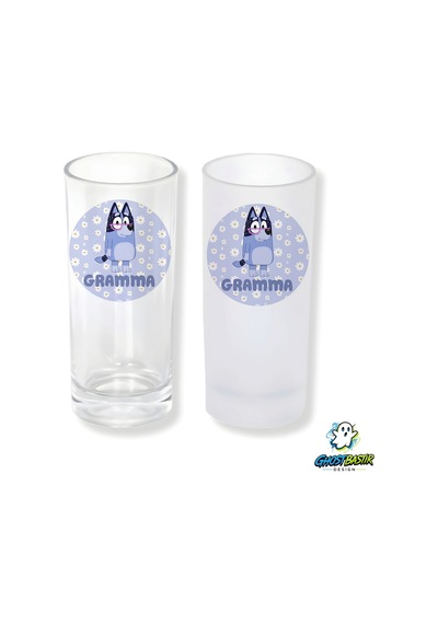 Bluey Gramma Buzlu / Buzsuz Seçenekli Rakı Bardağı 1 Adet Şık Sunum Bardağı 0281
