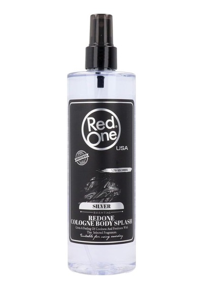 Kolonya Body Splash Silver 400 Ml Acı Kahverengi