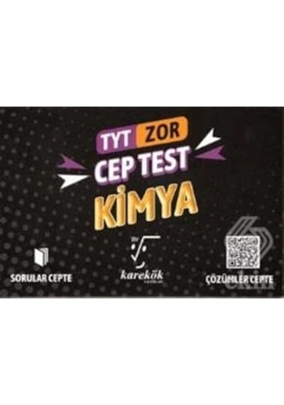TYT Cep Test Kimya  -  Zor -  Karekök Eğitim Yayın
