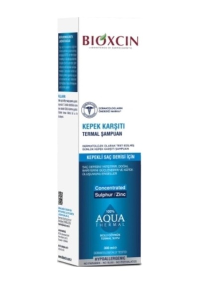 Aqua Thermal Kepek Karşıtı Termal Şampuan, 300 Ml, Unisex Diğer