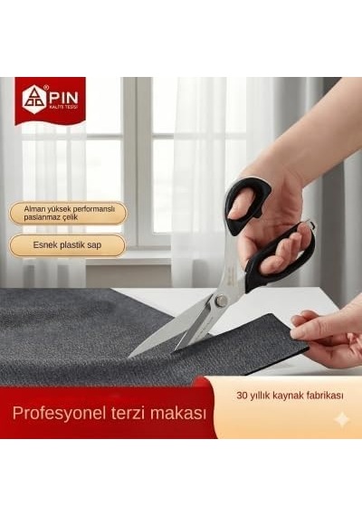7250 Titanyum Uçlu Profesyonel Terzi Makası - 10 No