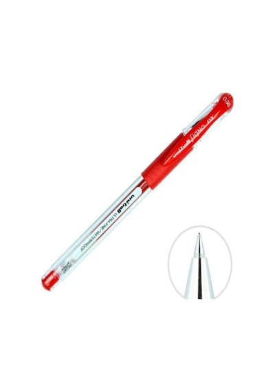 Roller Kalem Signo Needle Iğne Uç 0.38 Mm Kırmızı Um-151nd Kırmızı