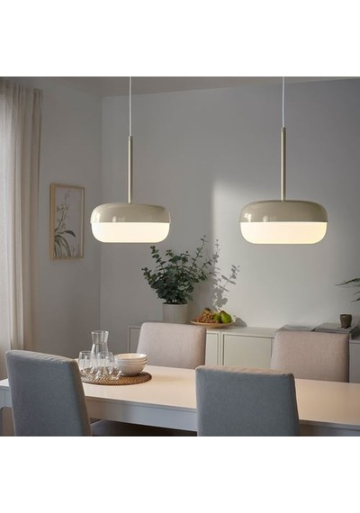 Ikea Blåsverk Sarkıt Lamba, Bej, 37 Cm