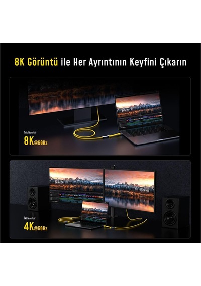 Aohi The Future 4-ın-1 Usb-c To Usb-c Modüler Uzayabilen 1m 40gbp
