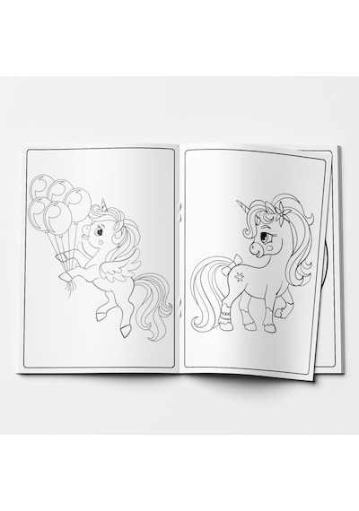 İlk Boyama Kitabım - Unicorn