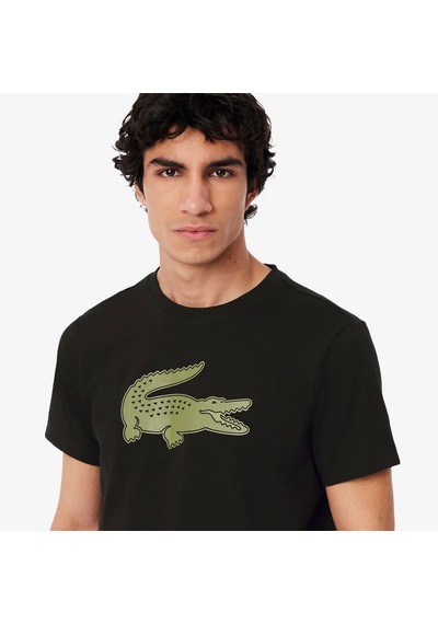 Lacoste Th2042 Erkek Tişört Siyah