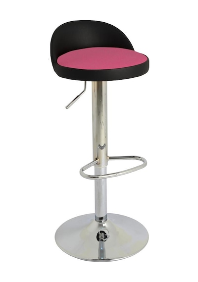 Bürocci 9560S0120 Jack Bar Sandalyesi Pembe Deri Pembe