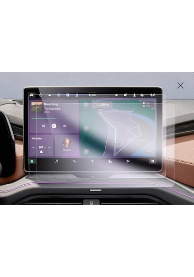 Skoda Superb Multimedya Ekran Koruyucu- Kırılmaz Şeffaf Nano Teknoloji