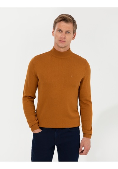 Pierre Cardin Erkek Kahverengi Kazak /triko 50256965-vr163 Kahverengi