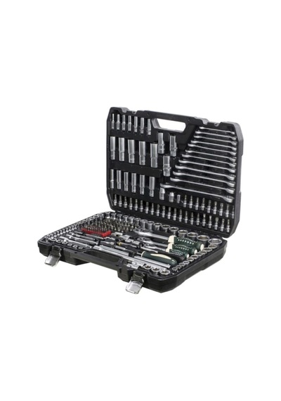 Hırdavat Garajı Rockforce 1/2-3/8-1/4 216 Parça Profesyonel Lokma Takımı Seti