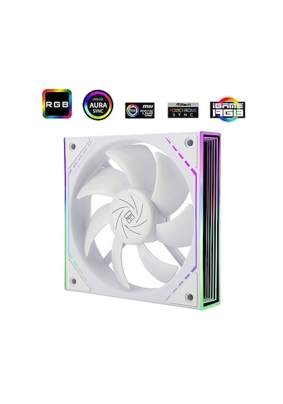 Thermalright Tl-m12w Argb 120mm Beyaz Kasa Fanı