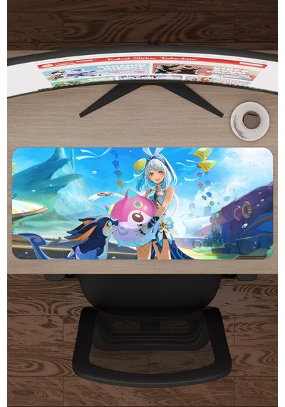 Mualani Genshin Impact Anime Gacha V5 - 70x30 Xl Gaming Mouse Pad Fare Altlığı