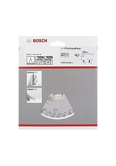 Vorritzblatt Konik, Laminated İçin En İyisi Panel, 100 X 22 Mm, Diş Sayısı 24, 1 Adet, 2608642606