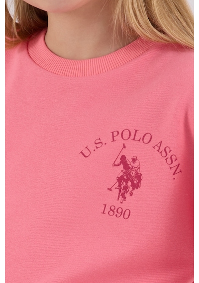 U.S. Polo Assn. U.s. Polo Assn Kız Çocuk Pembe Eşofman Takımı Us2310-c-v1 Pembe