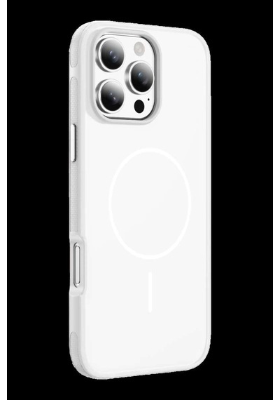 İphone 16 Pro Max Neksa Magsafe Kapak - Beyaz