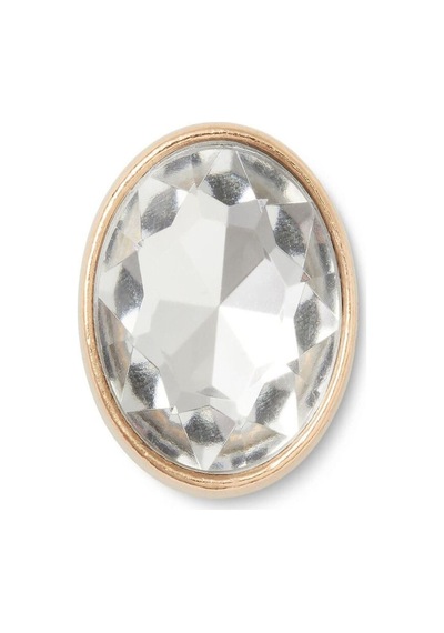 Jibbitz 10011341 Clear Circle Gem Unisex Terlik Süsü-15746 Çok Renkli