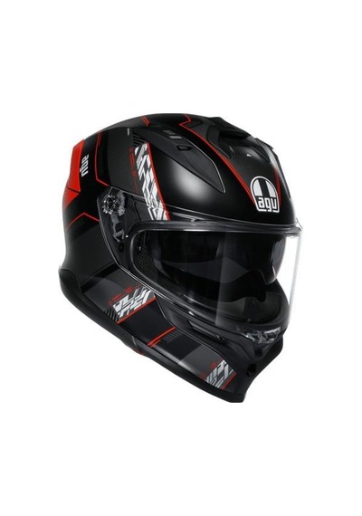 Agv Kask K7 Mplk Kyber Matt Black Red Renkli