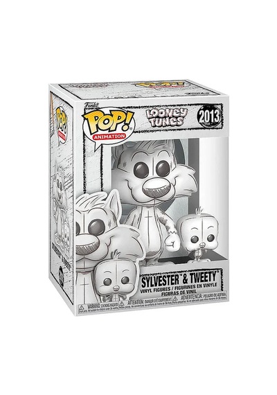 Funko Pop Animation Looney Tunes - Sylvester & Tweety Sketched 86287