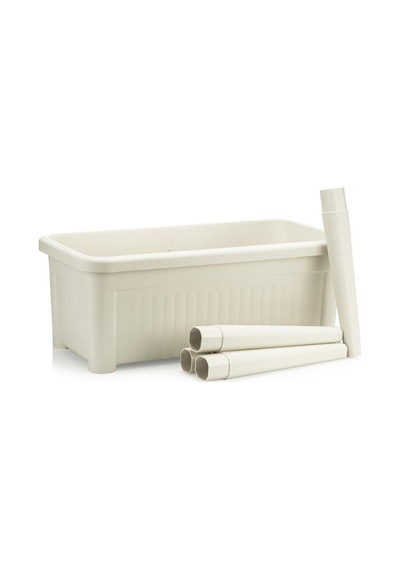 Omnipazar So-abs3 Fanuslu Ayaklı Bahçe Yetiştirme Saksı Seti 60 Litre No 3 25633117