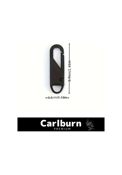 Carlburn Özel Üretim Dikiş Gerektirmez Pratik Kolay Takılan Çanta Polar Valiz Fermuar Sürgüsü Başlığı 1 Adet Çok Renkli
