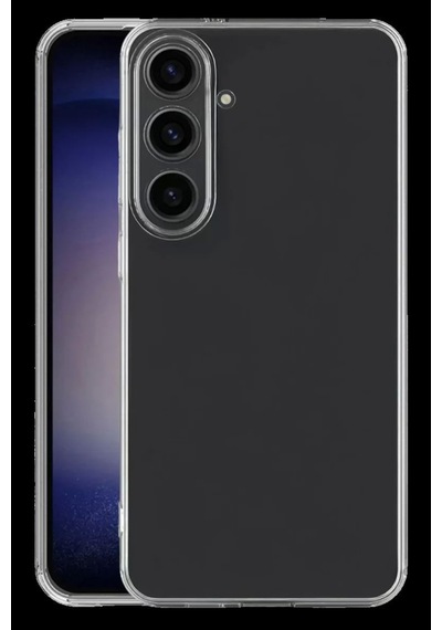 Samsung Galaxy S26 Lüx Şeffaf Silikon - Şeffaf