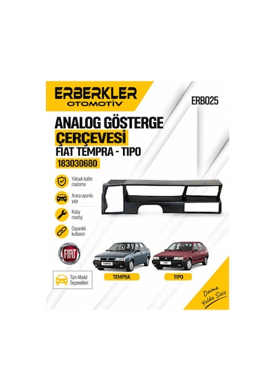 Fiat Tempra Tipo Analog Gösterge Çerçevesi 183030680 - Erb1366