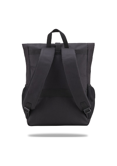 Classone BP-HYB100 Heybe Serisi Wtxpro Su Geçirmez Kumaş 15.6 " Uyumlu Notebook Laptop Macbook Sırt Çantası Siyah