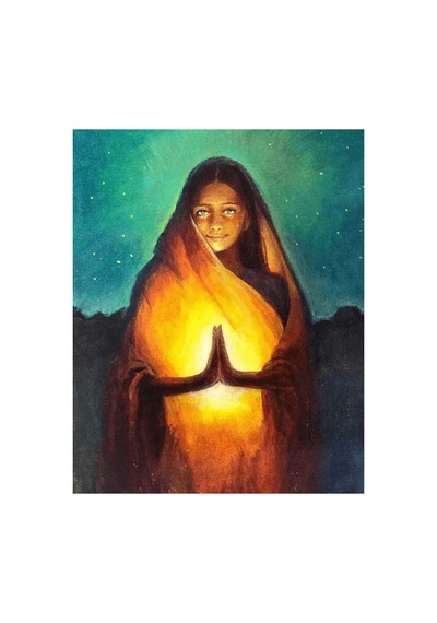 Aydınlanma Sayılarla Boyama Seti - Çerçeveli, 40x50cm