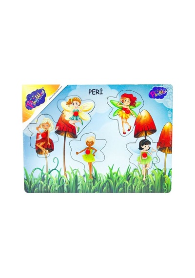 Ahşap Tutmalı Peri Kızı Puzzle Belirtilmemiş