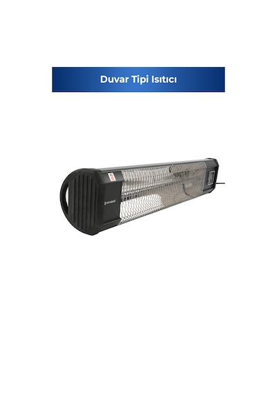 Glow Uzaktan Kumandalı Karbon Infrared Isıtıcı 2500w Duvar Tipi Teras Balkon 5963