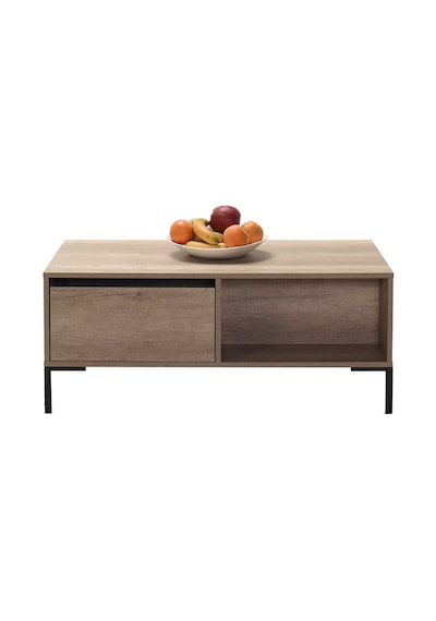 Cube Dikdörtgen Orta Sehpa-açık Ceviz Tori 103x42x60 Cm Gxyxd
