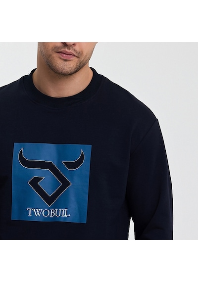 Twobull OSLO Erkek  Lacivert Sweatshirt