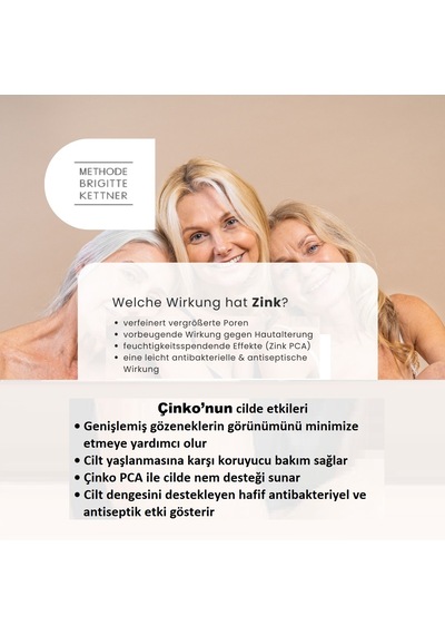 Methode Brigitte Kettner Zinc Repair Zr Cream Silver Edition 15 Ml Onarıcı Yüz Bakım Kremi