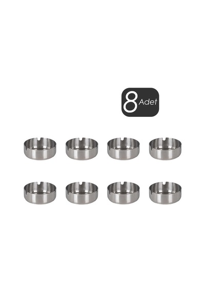 Porsima Etn-015 8 li Küllük 1,2 ml Kalınlık Metal Küllük