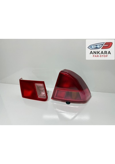Honda Civic Vtec 1 2001 - 2003 Stop Lambası Sağ İç Ve Dış Takım Toplam 2 Adet Stop
