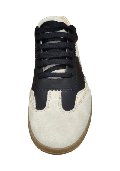 Mammamia D24ka-395 İnce Taban Deri Sneaker Kadın Ayakkabı Siyah