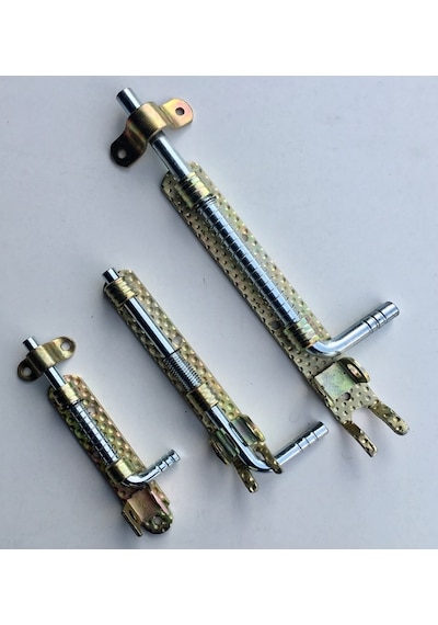 100 Mm Ferforje Yaylı Demir Kapı Sürgüsü 10 Cm