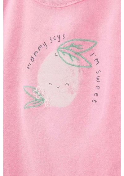 Carter's Kız Bebek Body Pantolon Set 2'li Takım Pembe