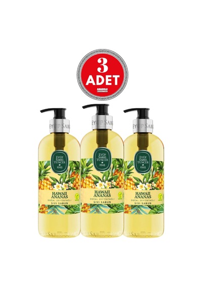 Eyüp Sabri Tuncer Sıvı Sabun Hawaii Ananas 500 Ml X 3 Adet