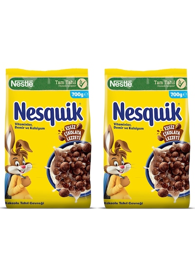 Nesquik Mısır Gevreği 700 Gr X 2 Adet