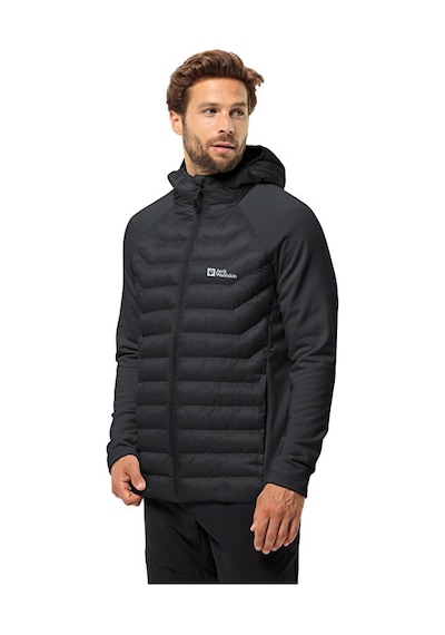 Jack Wolfskin Routeburn Pro Hybrid M Erkek Outdoor Ceketi 1710512-6000 Siyah 1710512-6000 Siyah
