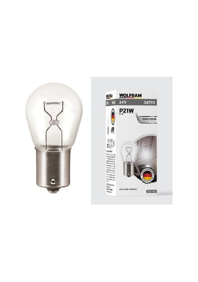 Ampul P21w 24v 21w Tek Duy 10 Adet - Wolfram 34793