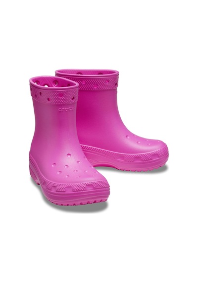 Crocs 208545-6ub Classıc Boot Çocuk Kışlık Çizme Bot Pembe