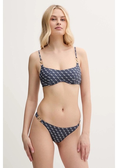 Guess String Brief Kadın String Bikini Altı Mavi
