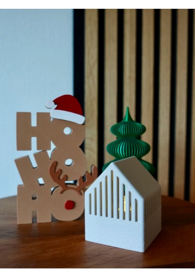 Ho Ho Ho Figürlü Dekoratif Süs -