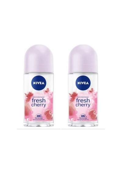 Nivea Fresh Cherry Kadın Roll-On Deodorant 50 ML x 2