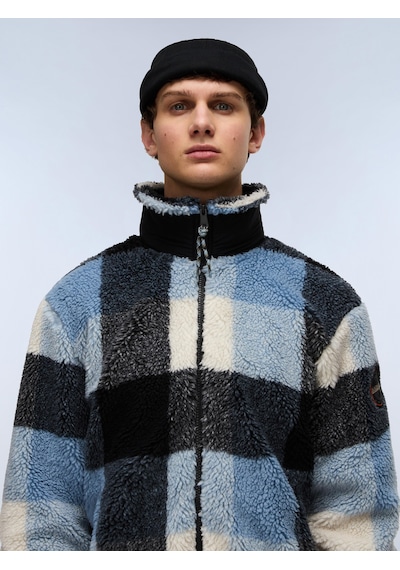 Napapijri T-montepiana Erkek Polar Ceket-30444 Lacivert